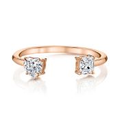 Anita Ko - 18k Rose Gold Diamond Ring. RRP £3,995