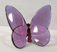 Baccarat Lucky Crystal Butterfly. RRP £94