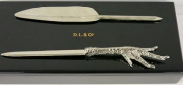 D.L. & Co. Fowl Play Writing Box. RRP £65