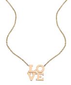 Zoe Chicco - 14k Yellow Gold 'LOVE' Necklet. RRP £275