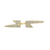 Anita Ko - 18k Yellow Gold Diamond Set Earring. RRP £1,350