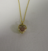 Loquet - 14k Gold Pendant with Chain. RRP £1,045
