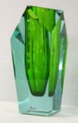 Moser Hand Cut Crystal Vase. RRP £890
