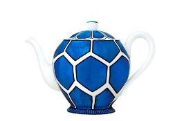 Hermes Bleu D'Ailleurs Teapot. RRP £323