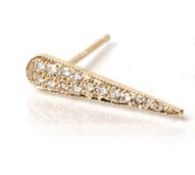 Zoe Chicco - 14k Gold Earrings with Diamonds. RRP £595