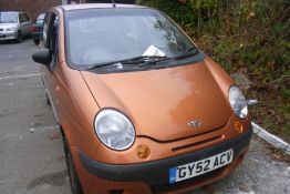 GY52 ACV - Daewoo Matiz SE