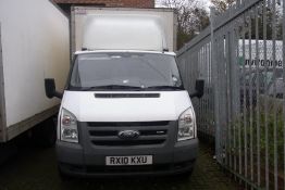 UPON THE INSTRUCTION OF HARRISONS
RX10 KXU - Ford Transit