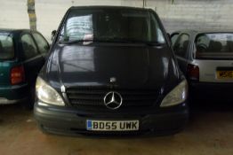 BD55 UWK - Mercedes Vito
THIS VEHICLE IS SUBJECT TO VAT