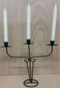 Trident Dinner Candle Stand x 15