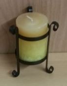 3 Legged Large Sized Metal Candle Holder x 24