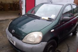 T313 PMB - Toyota Yaris GS - ATF LICENSE BIDDERS ONLY