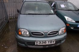 Y336 YBV - Nissan Micra Vibe