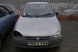 P867 YBW - Vauxhall Corsa Merit - ATF LICENSE BIDDERS ONLY