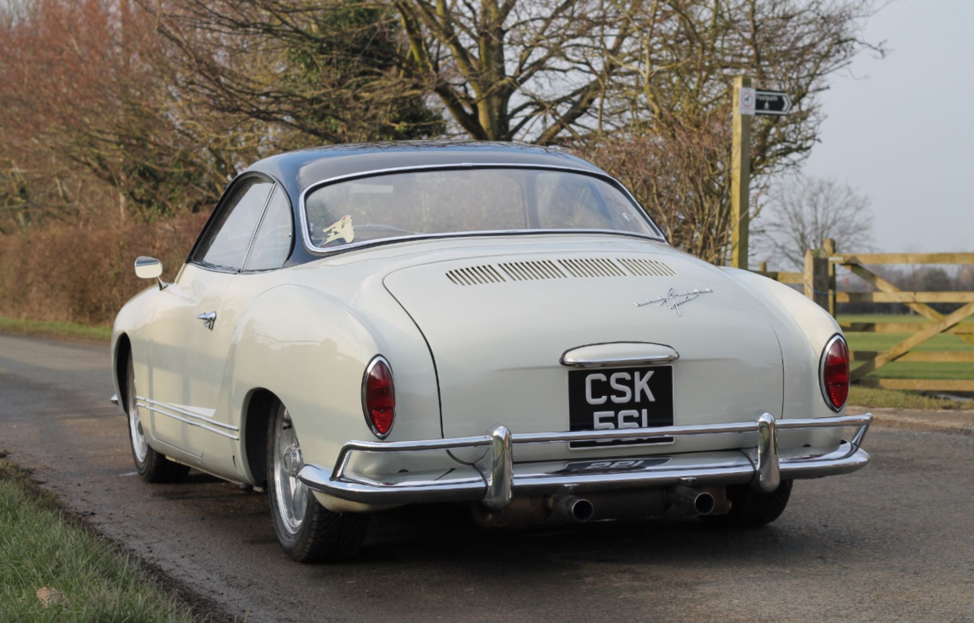 1961 Volkswagen Karmann Ghia Registration number: CSK 561 Chassis number: 3206790 - Image 7 of 13