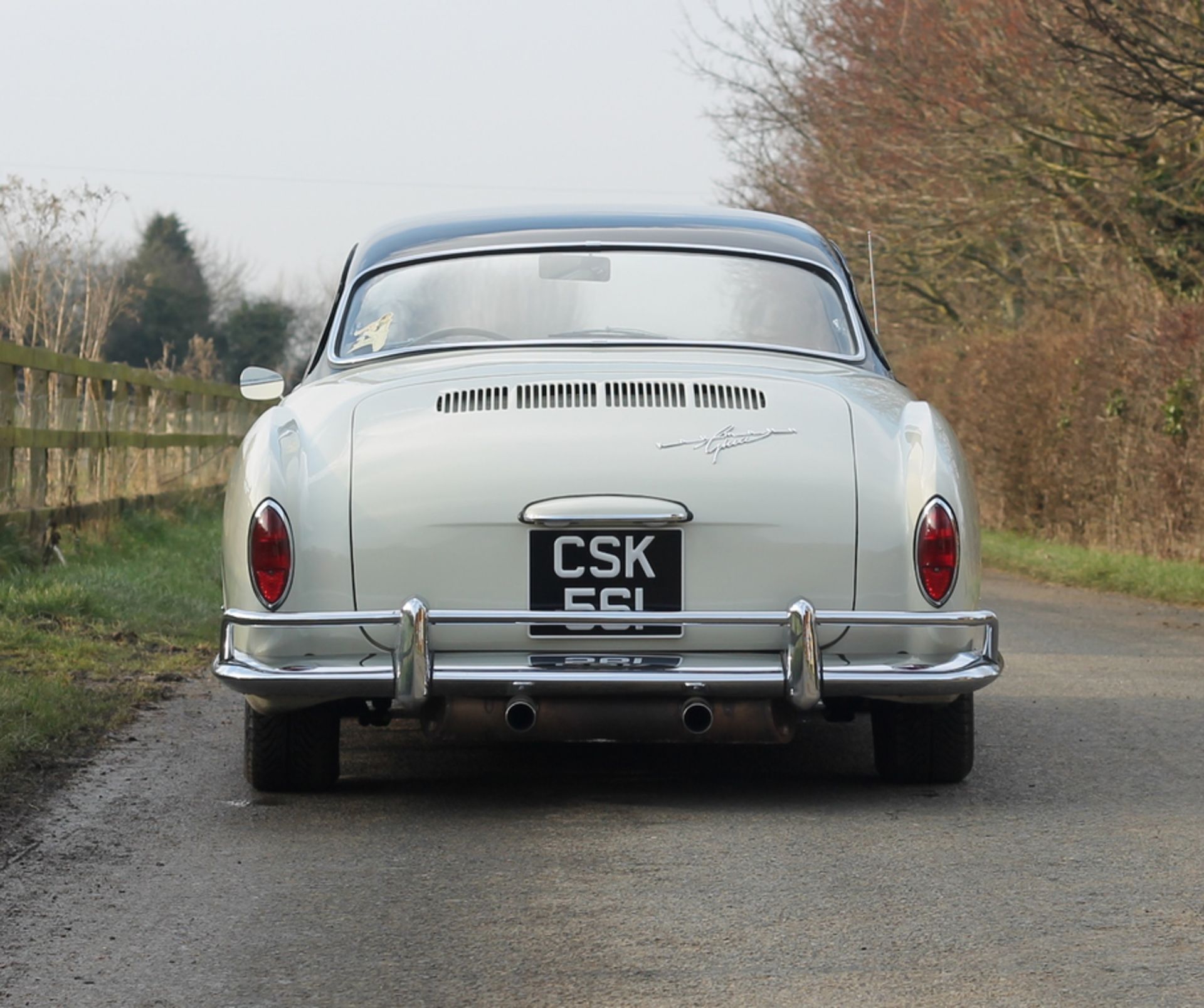 1961 Volkswagen Karmann Ghia Registration number: CSK 561 Chassis number: 3206790 - Image 12 of 13