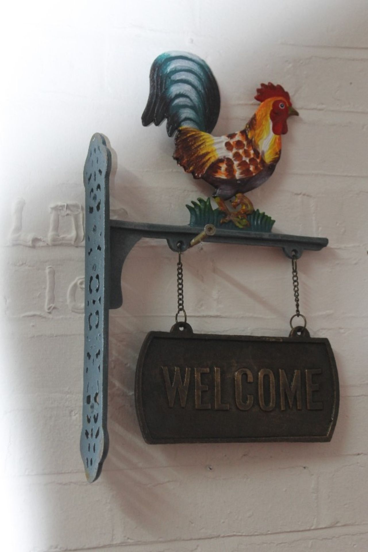 Cock Welcome Sign