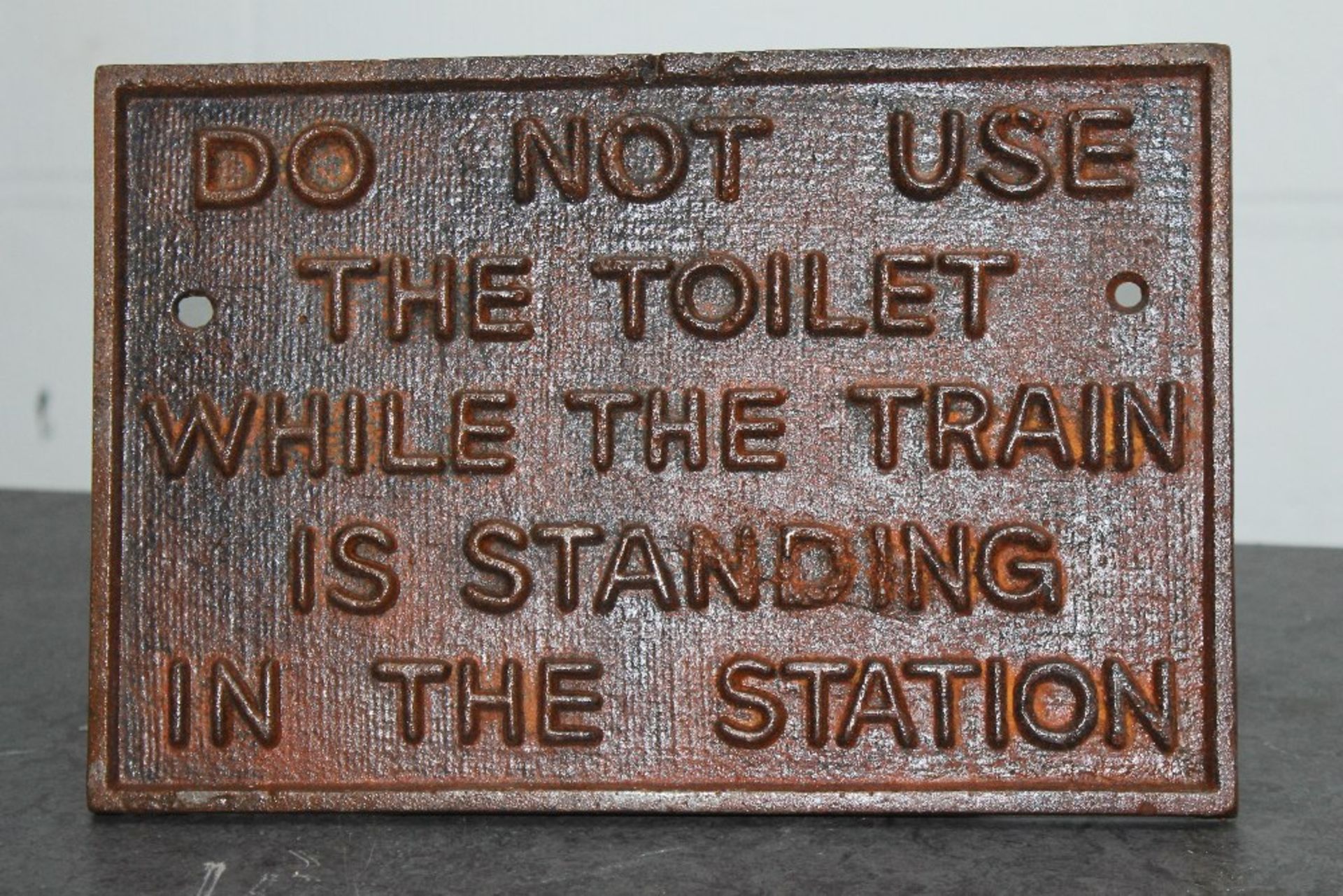 Toilet Sign - Image 2 of 2