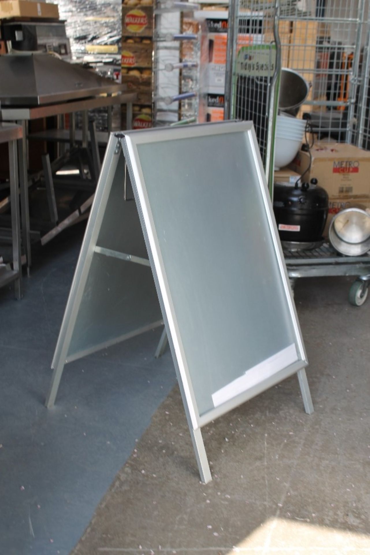 Large “ A” Board - Aluminium