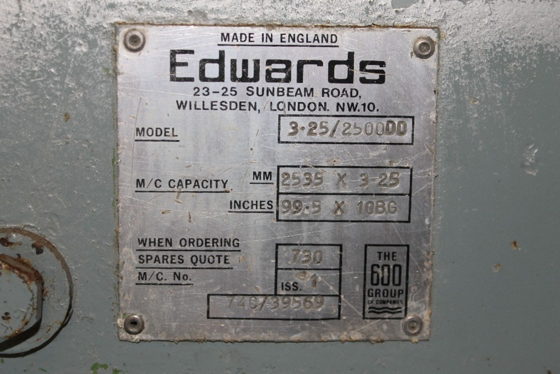 Beoco - Truefield Steel Cutting Machine – FJ Edwards Ltd - Image 3 of 3