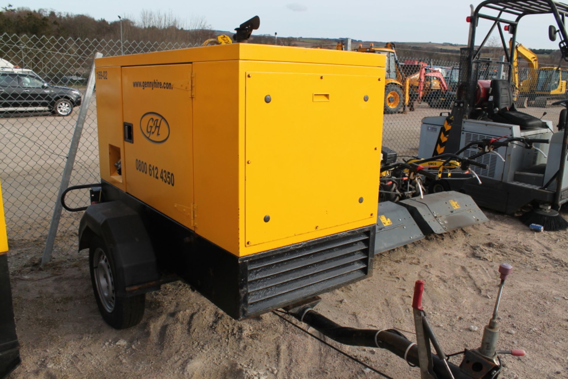 Sale Item:   20KVA GENERATOR SET TRAILER    Vat Status:    Plus Vat @ 20 %   Buyers Fees on this