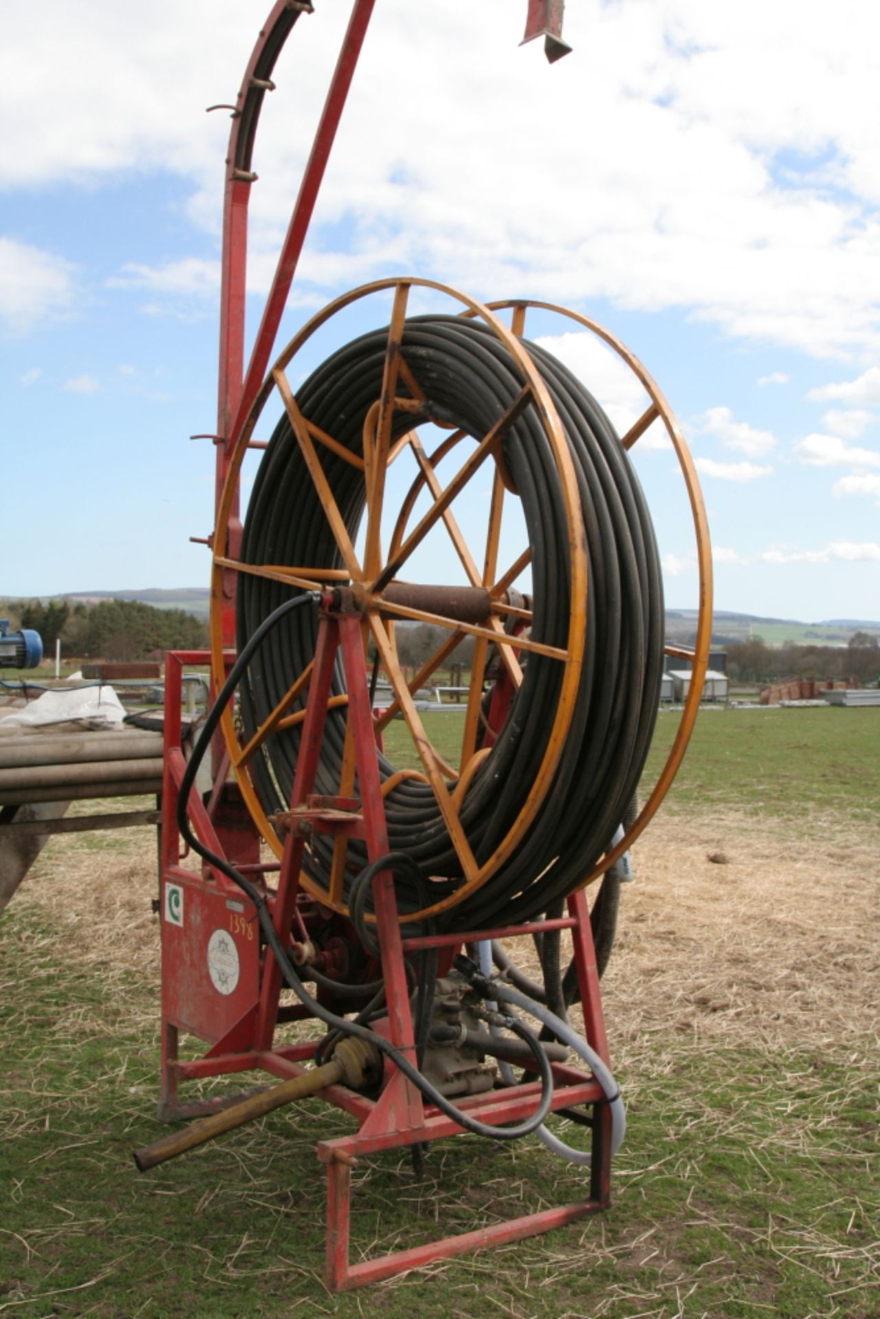 TRACTOR DRIVEN DRAIN JETTER WITH PTO