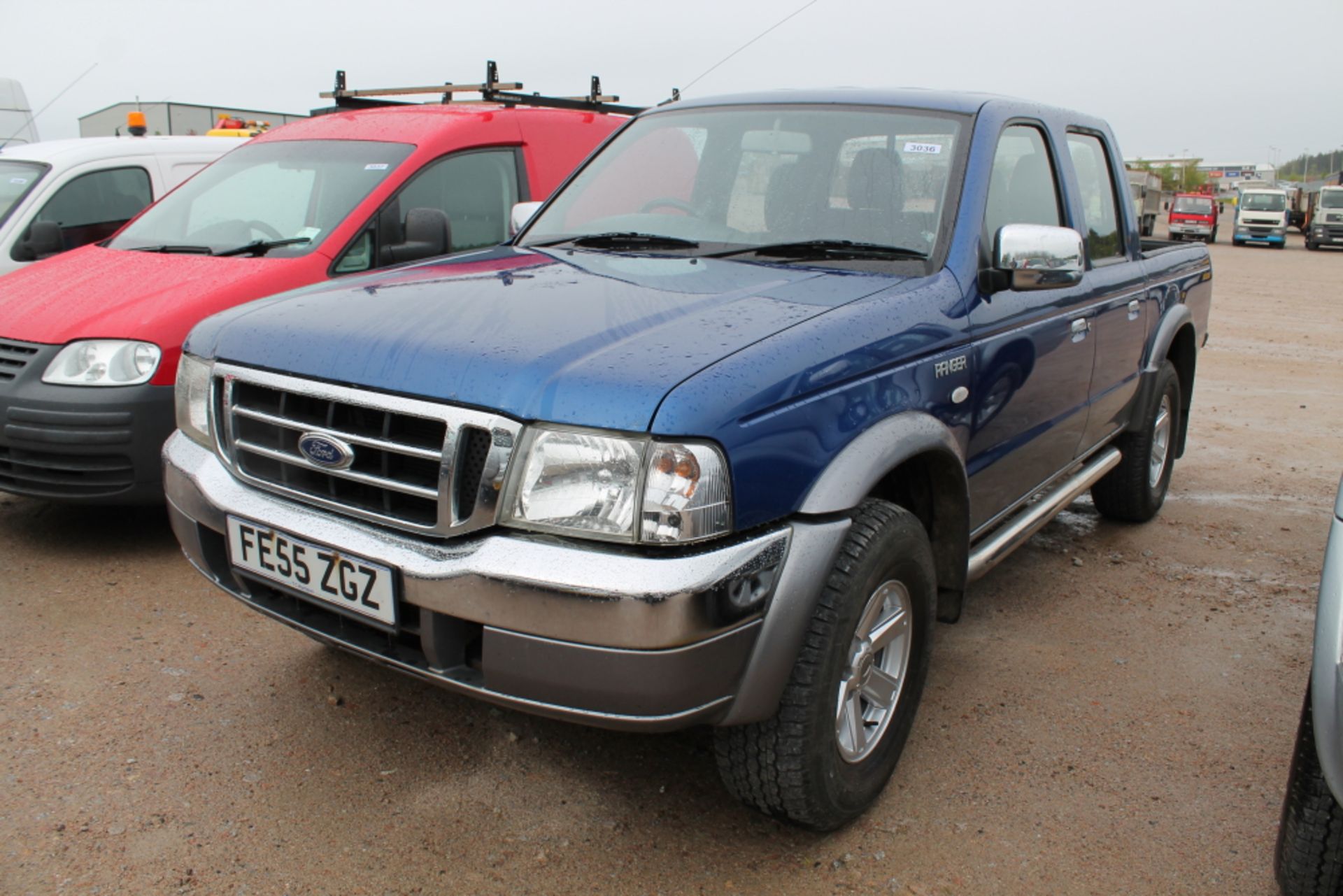 Ford Ranger Xlt 4x4 Td - 2500cc Pickup   Reg No :   FE55ZGZ   D.F.R :   30-Sep-05  Miles / Kms :