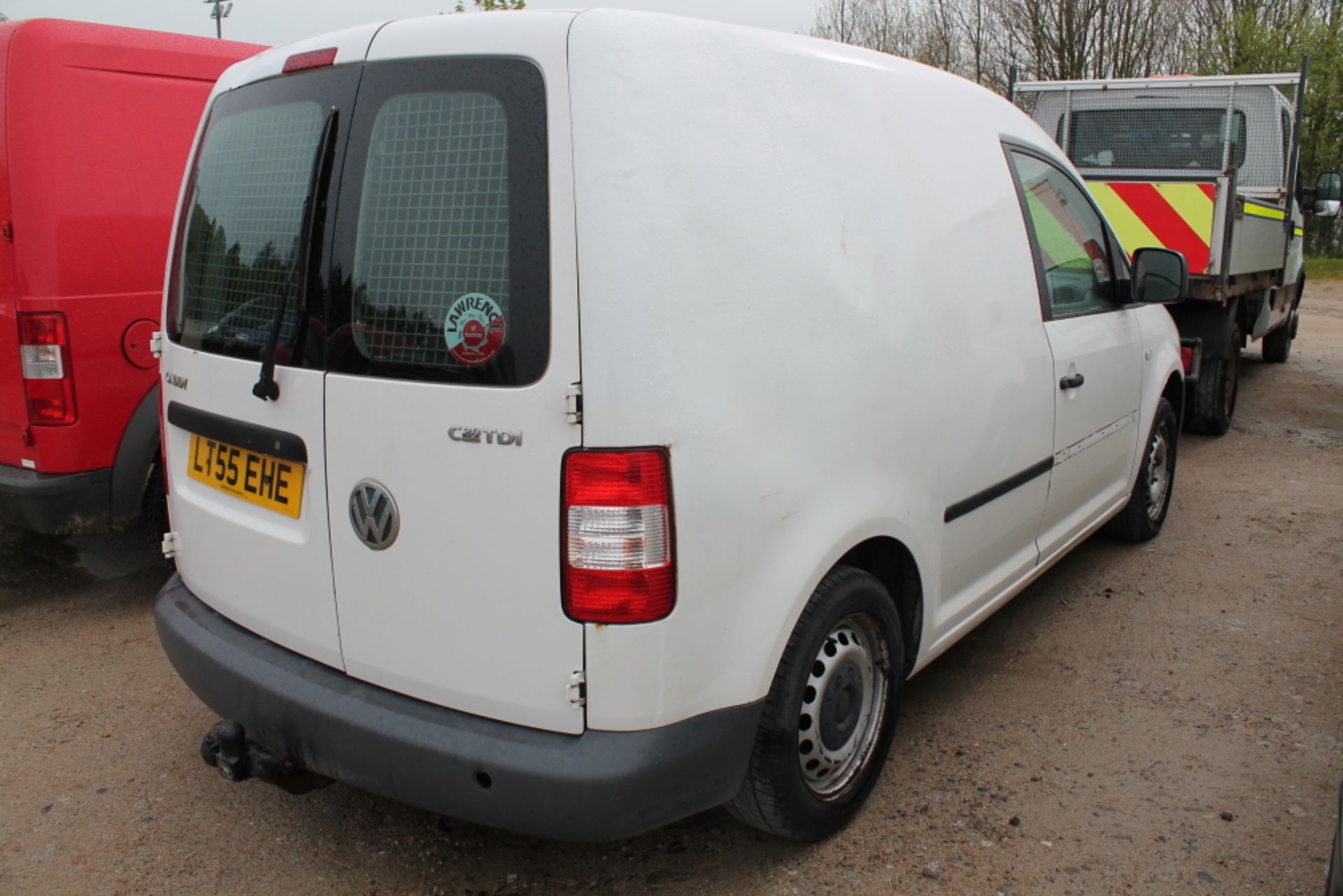 Volkswagen Caddy C20 Tdi 104 - 1896cc 3 Door Van   Reg No :   LT55EHE   D.F.R :   05-Oct-05  Miles / - Image 3 of 4