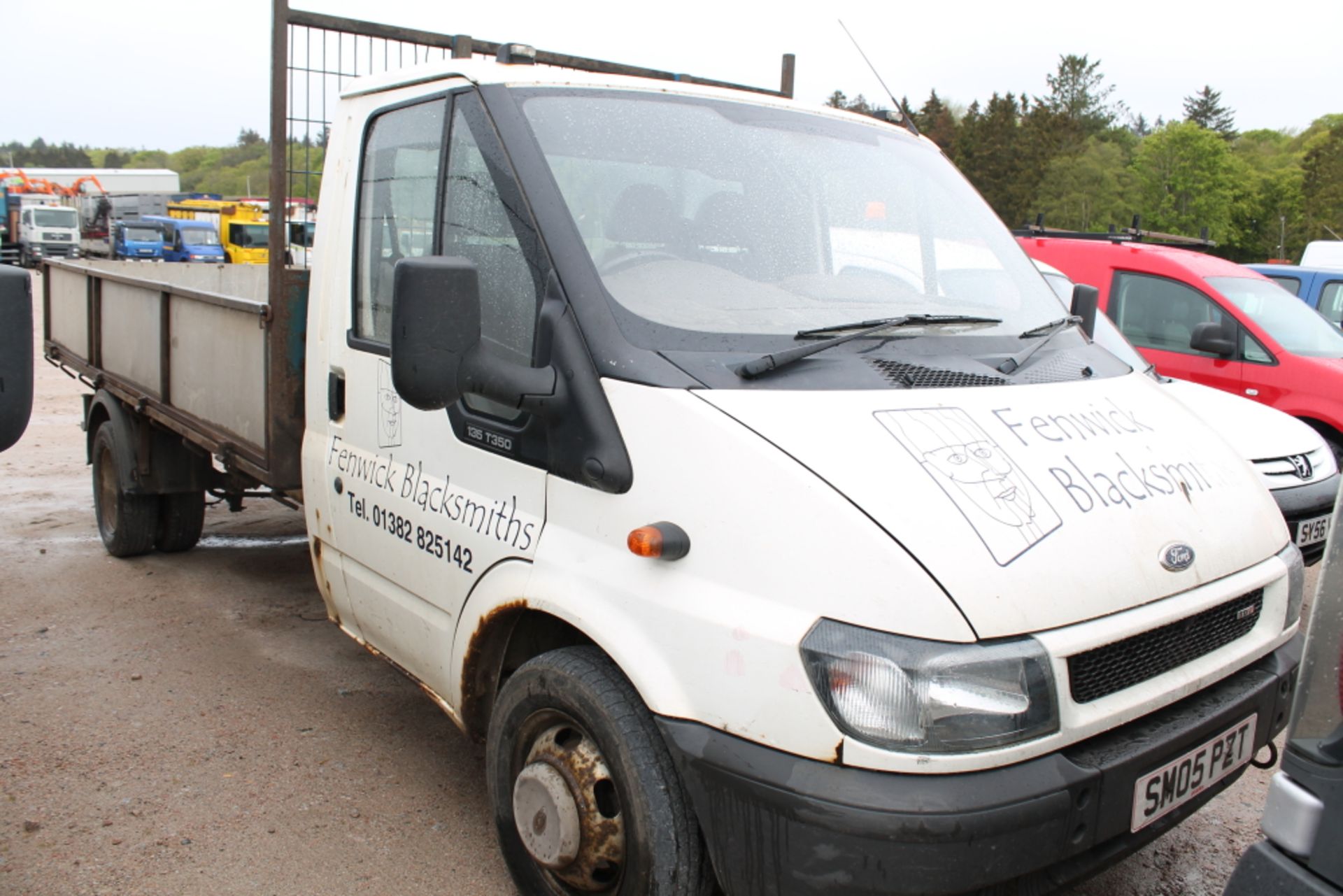 Ford Transit 350 Lwb - 2402cc 2 Door Van   Reg No :   SM05PZT   D.F.R :   16-Jun-05  Miles / Kms : - Image 2 of 4