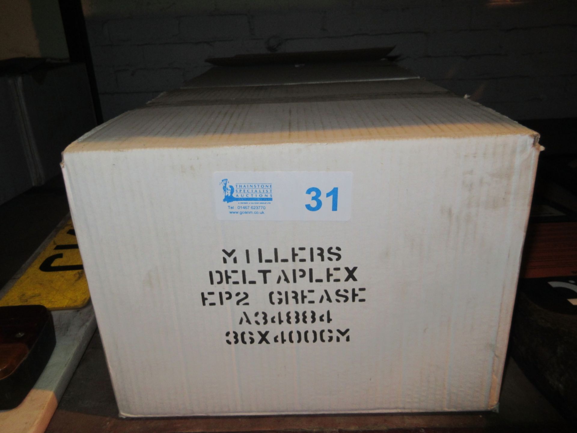 Boxes of Millers Deltaplex EP2 Grease