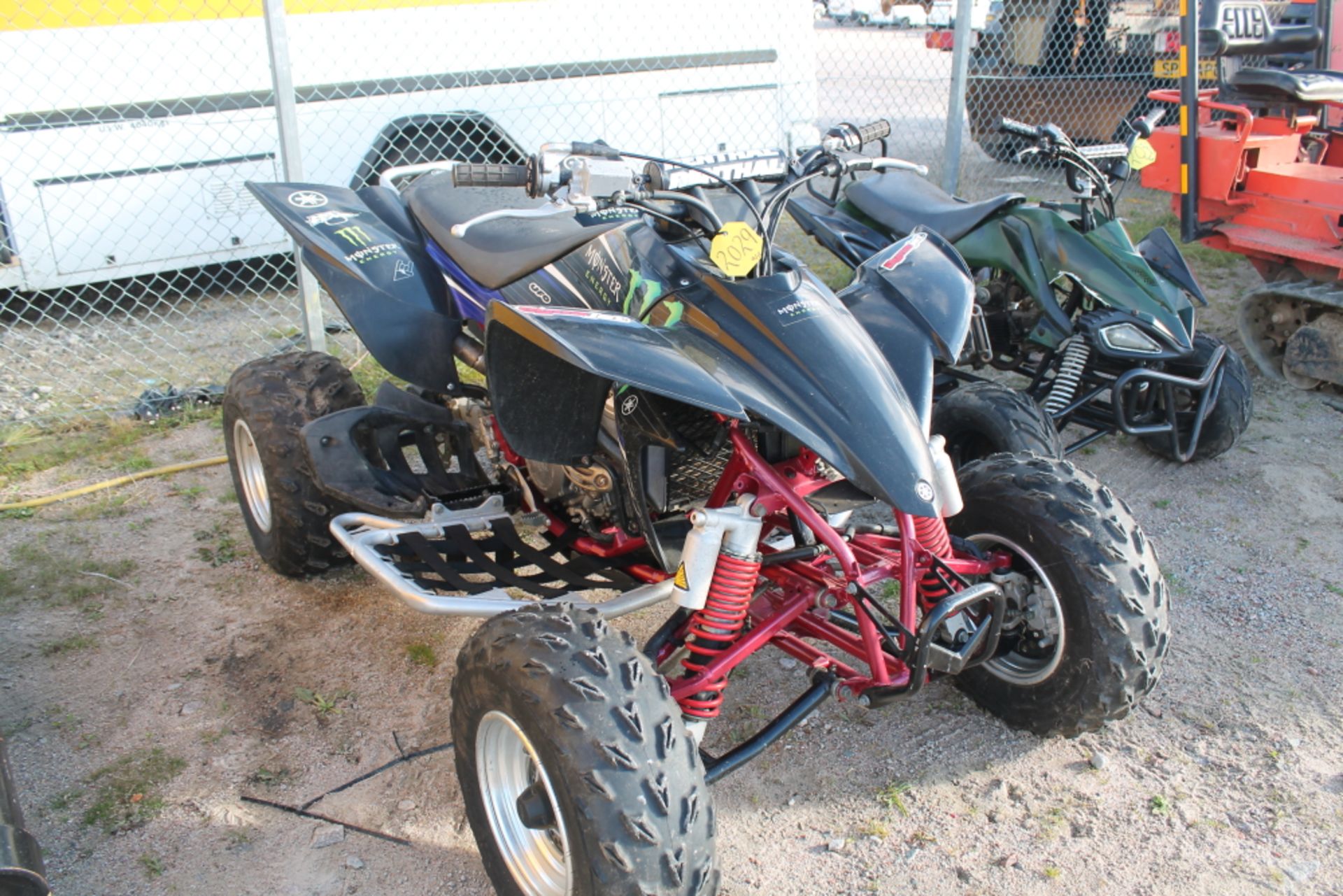 Sale Item:   YAMAHA QUAD KEY IN P/CABIN   Vat Status:    No Vat   Buyers Fees on this lot:   A