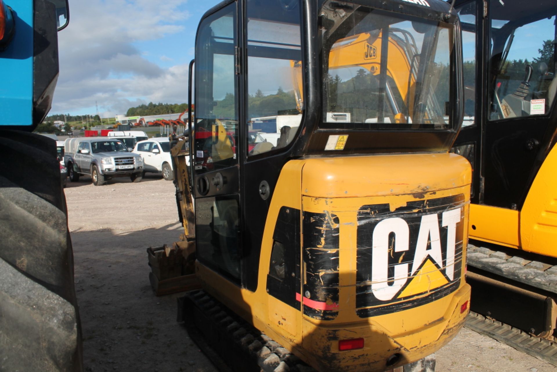 Caterpillar 301.6C, c/w 4 Buckets, Plus VAT   Reg No :   PL-3681   D.F.R :     -   -  Miles / Kms : - Image 4 of 5