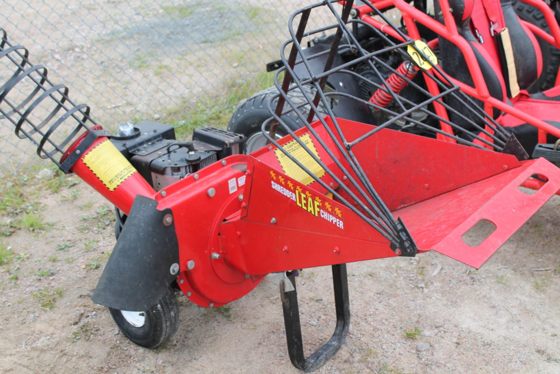 Sale Item:   SHREDDER LEAF CHIPPER    Vat Status:    No Vat   Buyers Fees on this lot:   A Buyers