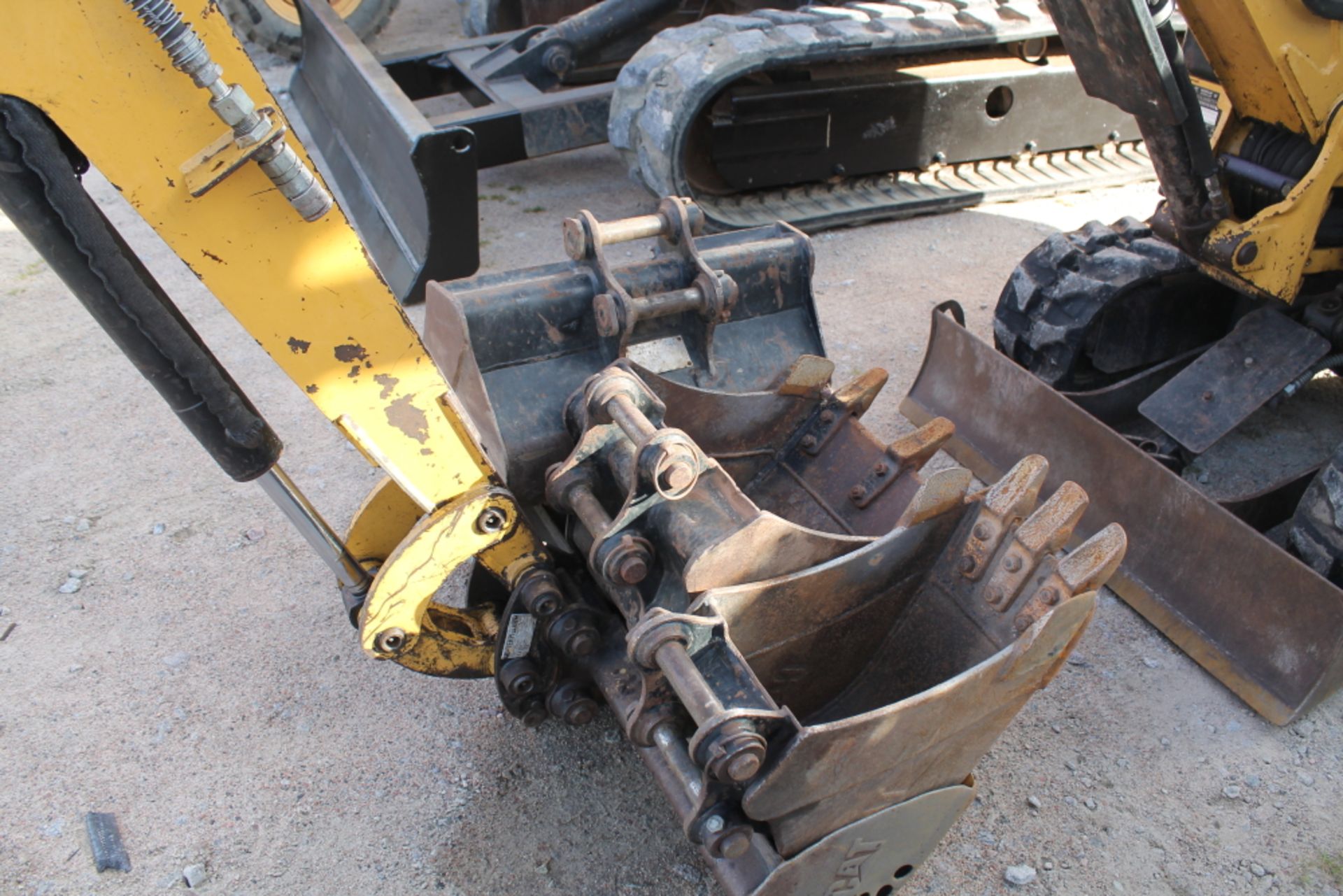 Caterpillar 301.6C, c/w 4 Buckets, Plus VAT   Reg No :   PL-3681   D.F.R :     -   -  Miles / Kms : - Image 5 of 5