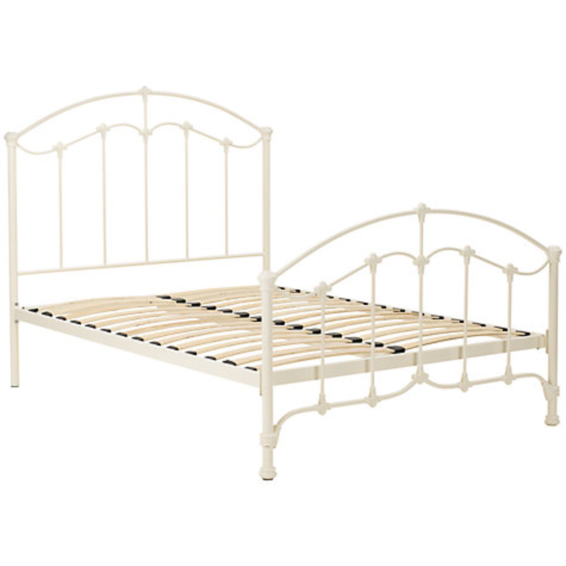 1 x BOXED DAISY 150CM BEDSTEAD RRP £400 (7243) (23.1.15)  *PLEASE NOTE THAT THE BID PRICE IS