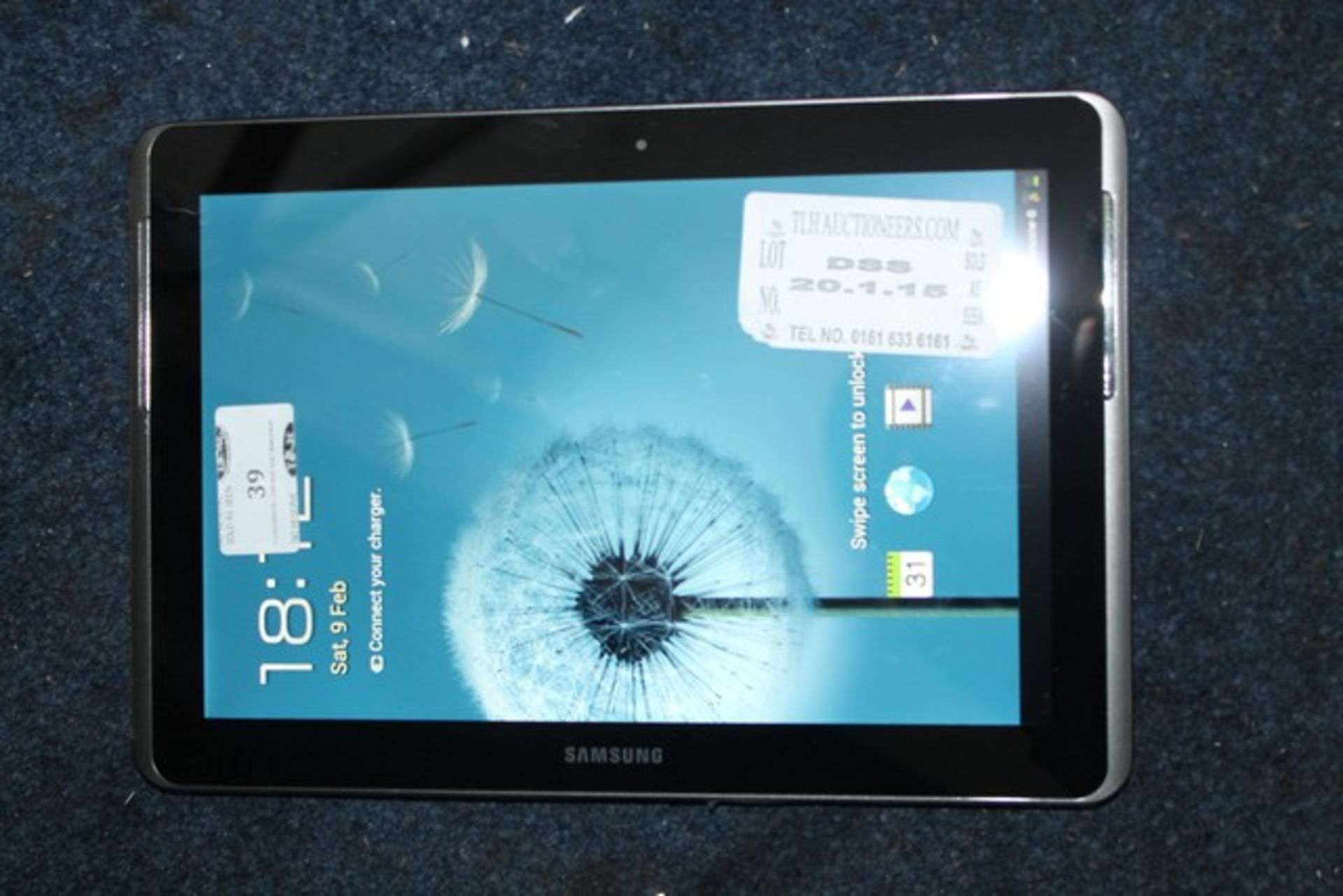 1 x SAMSUNG GTP510 ANDROID TABLET (20/1/2015)  *PLEASE NOTE THAT THE BID PRICE IS MULTIPLIED BY