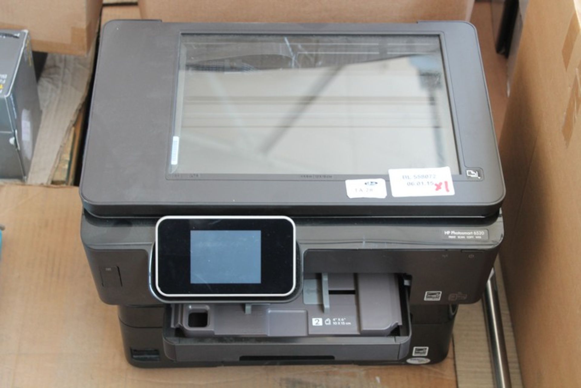ONE LOT TO CONTAIN 2X ITEMS TO INCLUDE HP PHOTO SMART 6520 AND EPSON STYLUS SX435W (BL558802)