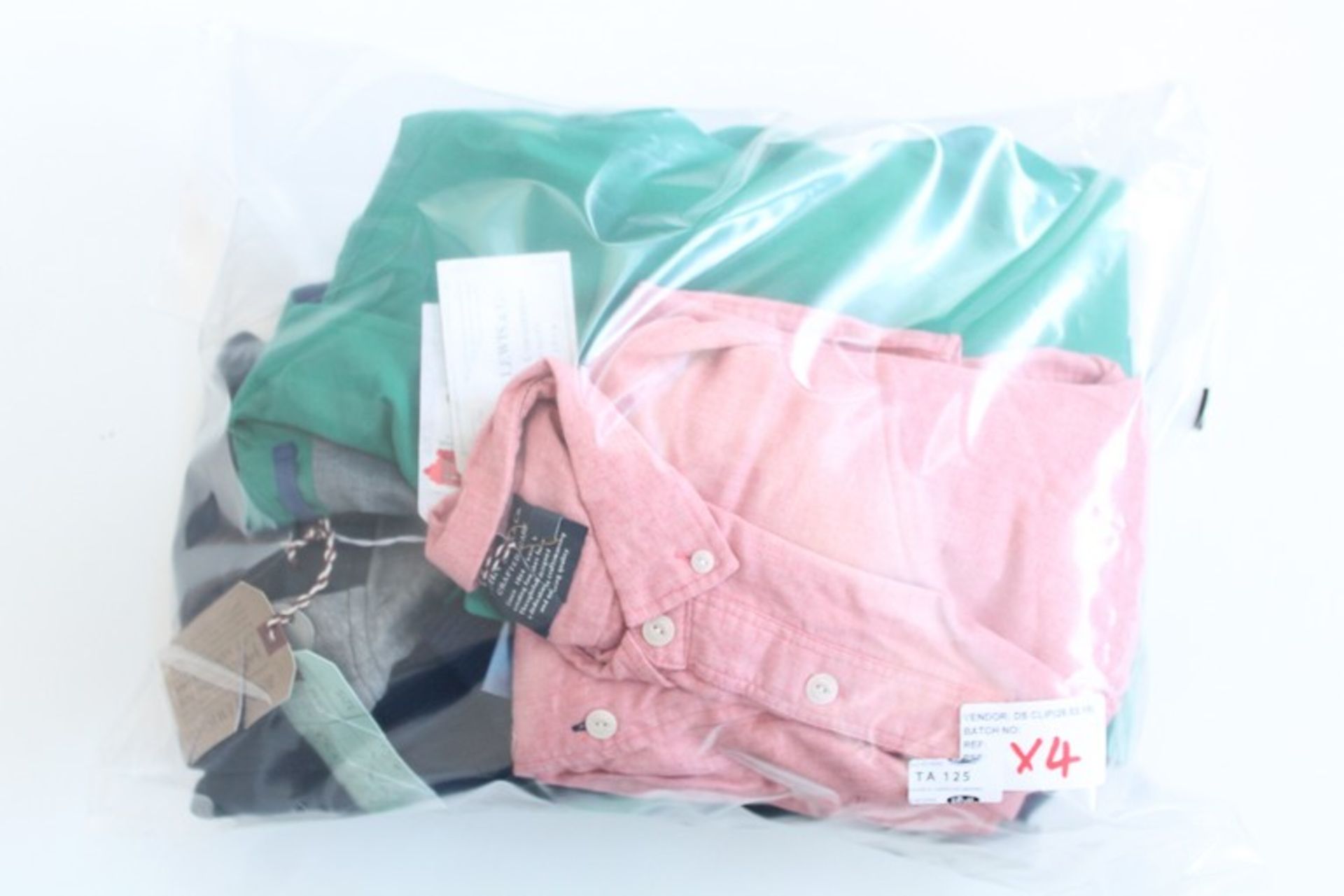 ONE BAG TO CONTAIN 4X ASSORTED ITEMS OF DESIGNER FASHION WARE (DS CLIP 26/3/15)