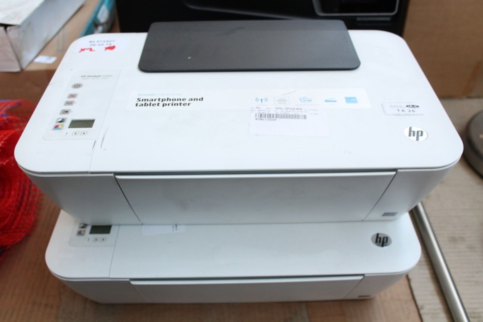 ONE LOT TO CONTAIN 2X HP DESK JET 2540 (BL572427)