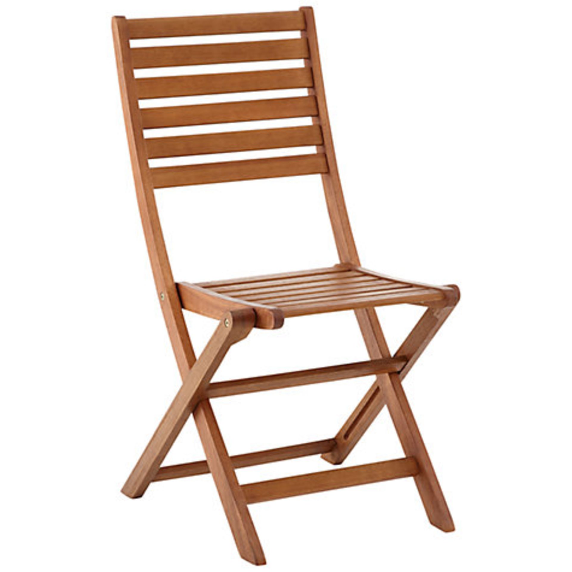 2 x BOXED JOHN LEWIS NAPLES FOLDING ARM CHAIRS RRP £135 (194683)  *PLEASE NOTE THAT THE BID PRICE IS