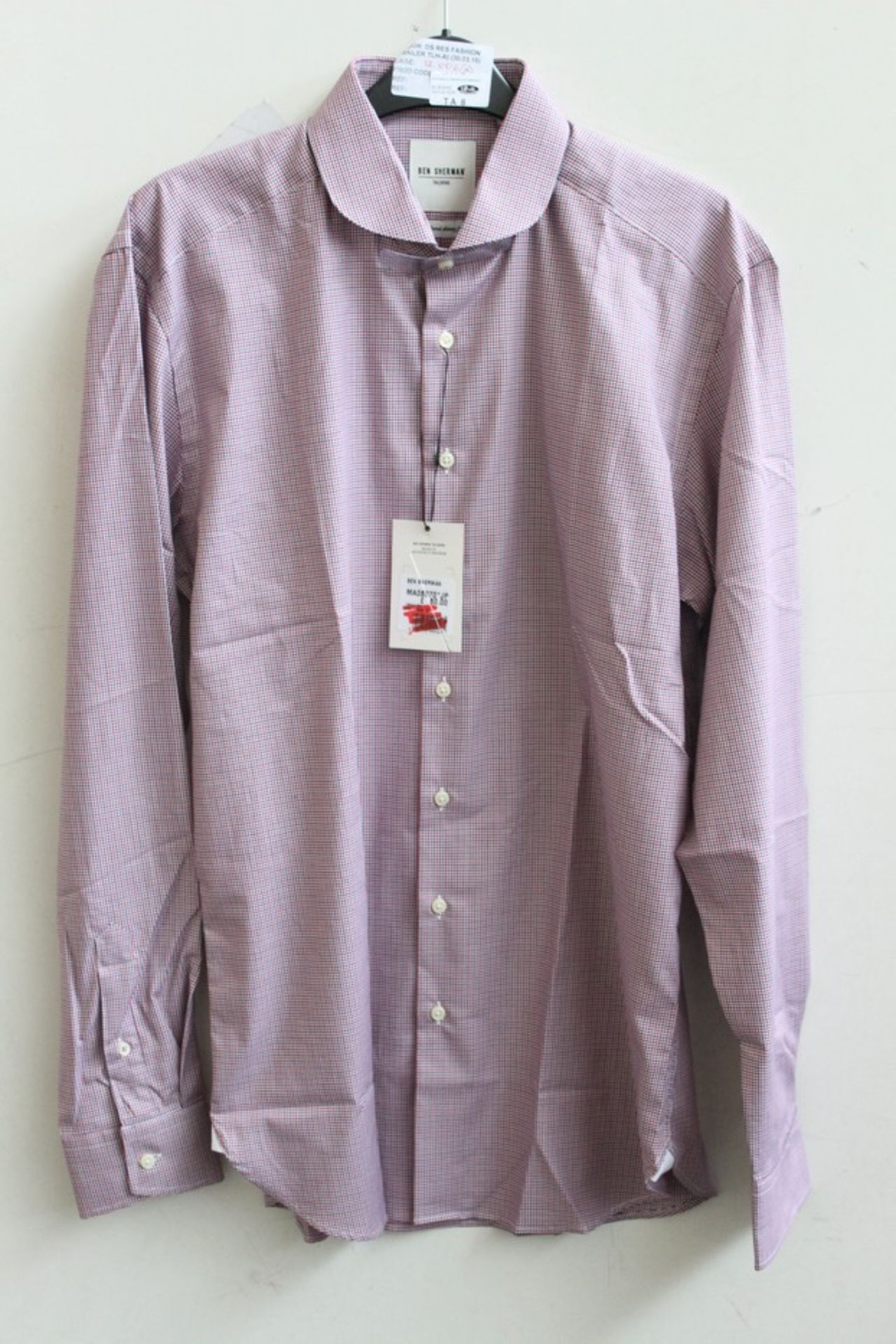 ONE BRAND NEW BEN SHERMAN SHIRT SIZE 16H RRP £80 (DS RES FASHION TRAILER TLH-A CAGE 12.006A