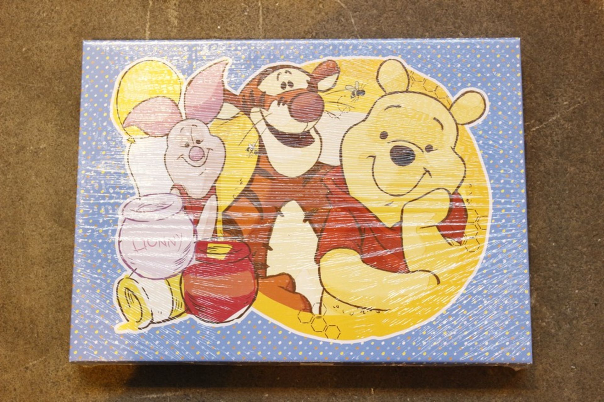7 x BRAND NEW FACTORY SEALED WINNIE THE POOH STORAGE BOXES   *PLEASE NOTE THAT THE BID PRICE IS