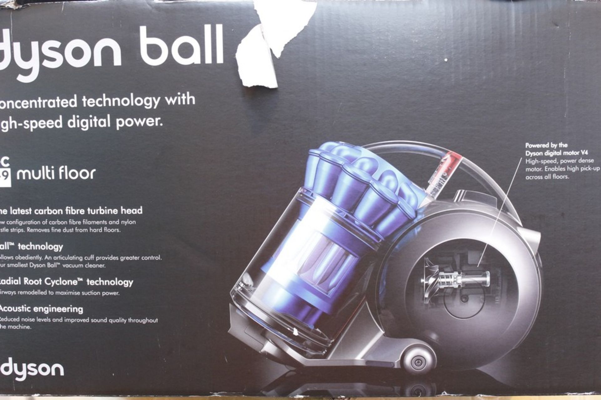 1 x BOXED DYSON DC49 MULTI FLOOR CYLINDER VACUUM CLEANER (588378) RRP £350  *PLEASE NOTE THAT THE