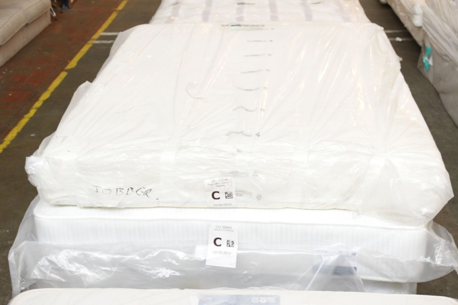 1 x DOUBLE BEAUMONT POCKET SPRUNG MATTRESS RRP £400  *PLEASE NOTE THAT THE BID PRICE IS MULTIPLIED