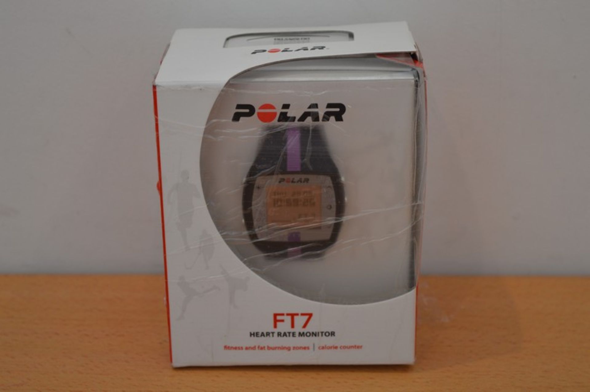 BOXED POLAR FT7 HEART RATE FITNESS AND FAT BURNING ZONE WRIST WATCH (DSCLIP)(20.05.15)