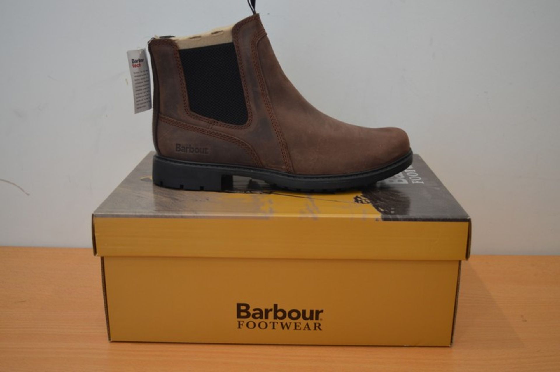 BOXED BRAND NEW BARBOUR ULVERSTON DARK BROWN LADIES BOOTS SIZES 5 RRP £120 (DSCLIP)(20.05.15)