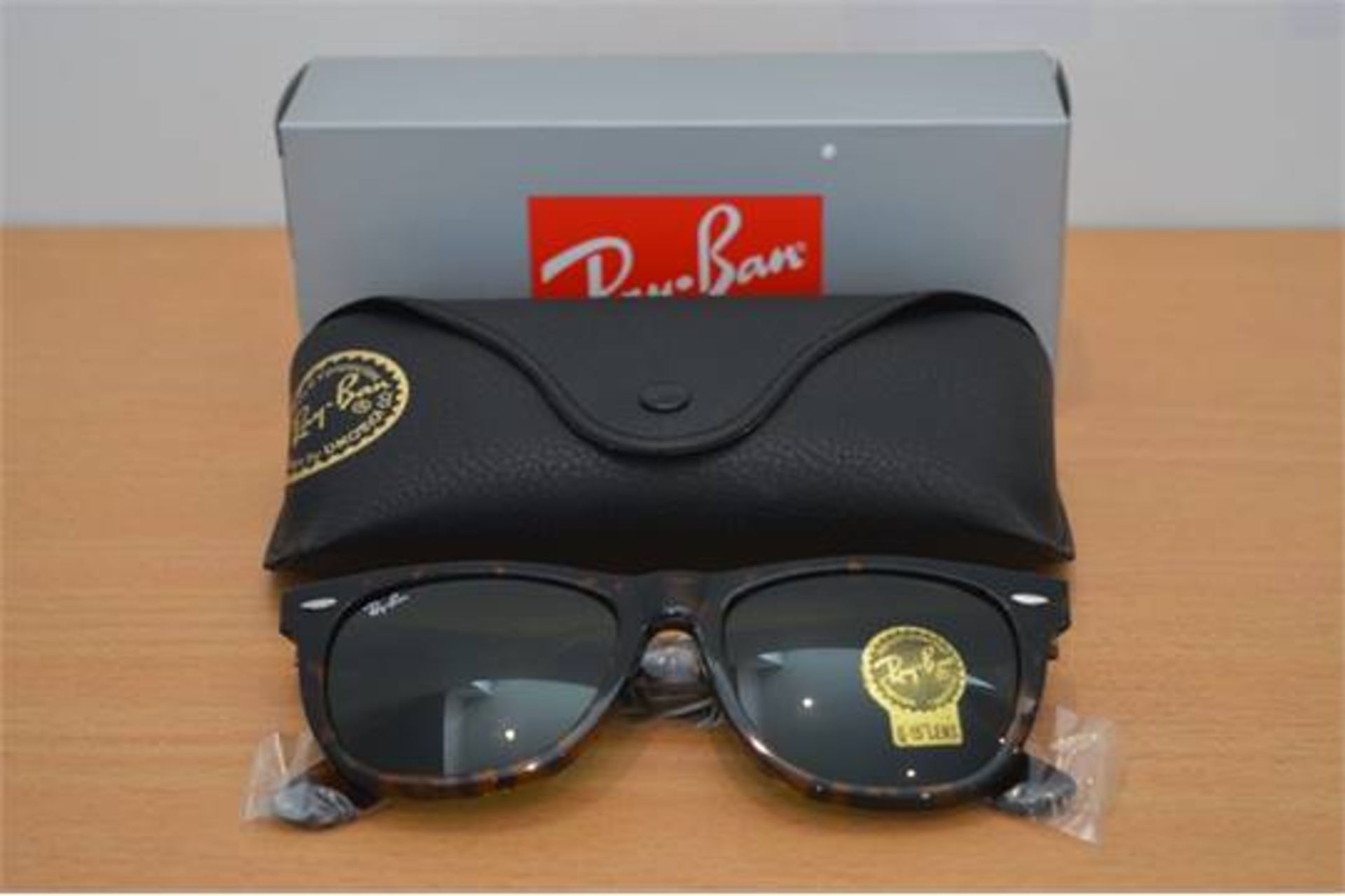 BOXED BRAND NEW RAYBAN ORIGINAL TIGER PRINT UNISEX DESIGNER SUGNLASSES RRP £169.99 (MD-WATCH)(33)