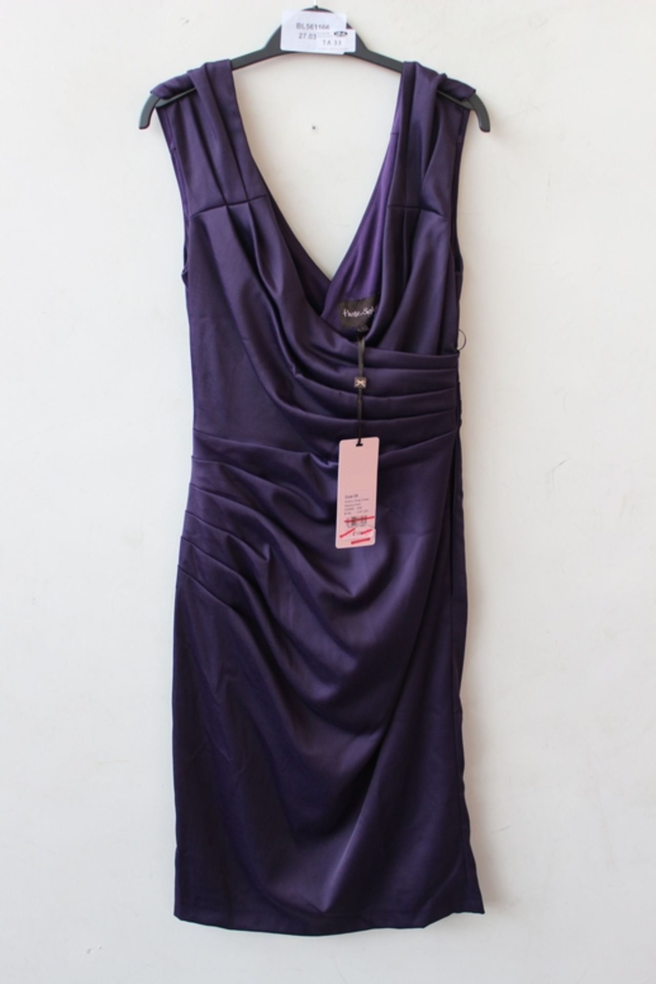 ONE PHASE 8 SHERRY WRAP DRESS SIZE 8 RRP £120 (BL561166)