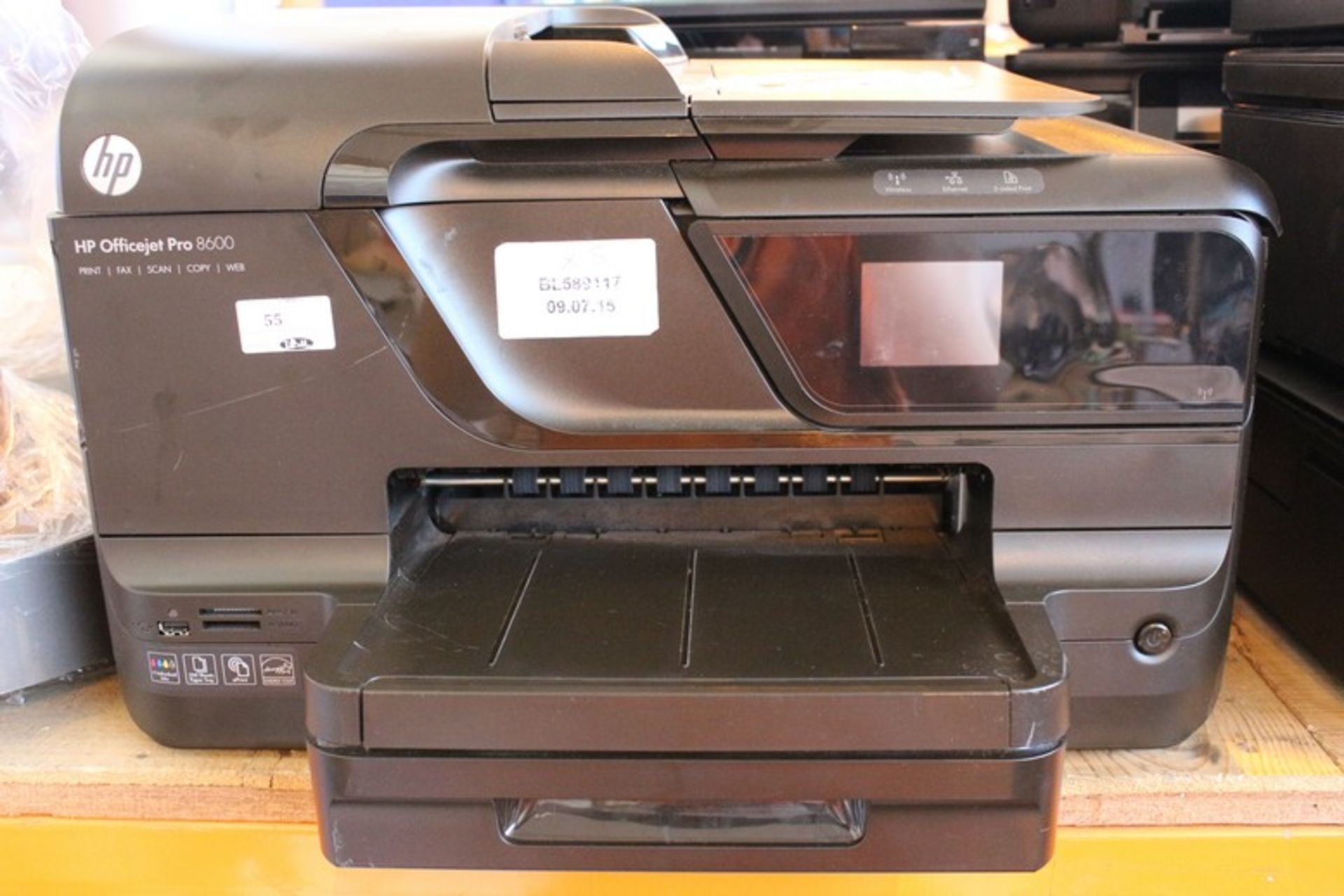 4 x ASSORTED ALL IN ONE PRINTER SCANNER COPIERS BY HP OFFICE JET PRO 8600 AND HP ENVY 120 RRP £90-£