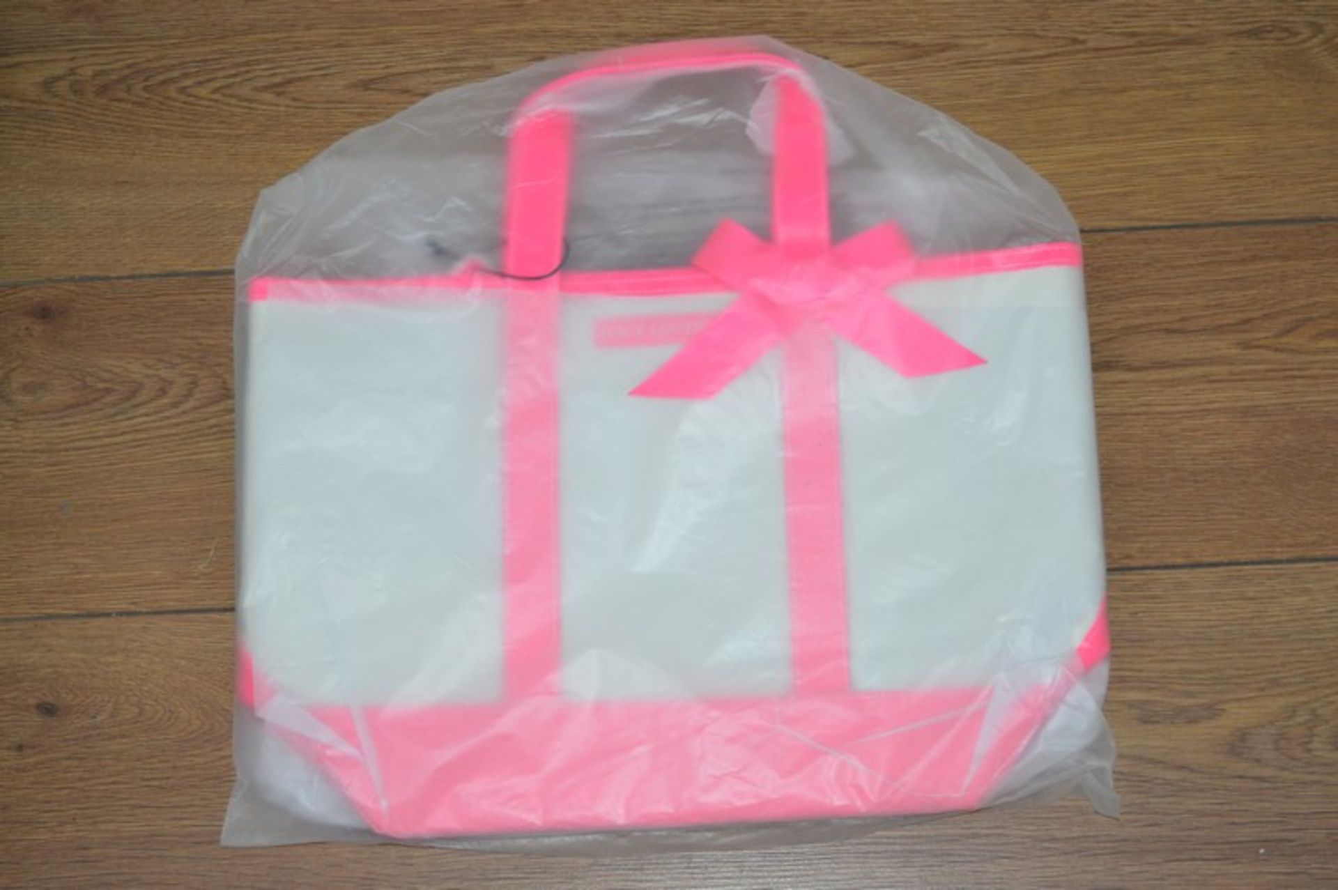 BRAND NEW JUICY COUTURE LADIES PINK AND CREAM BAG RRP £99.99 (100A)