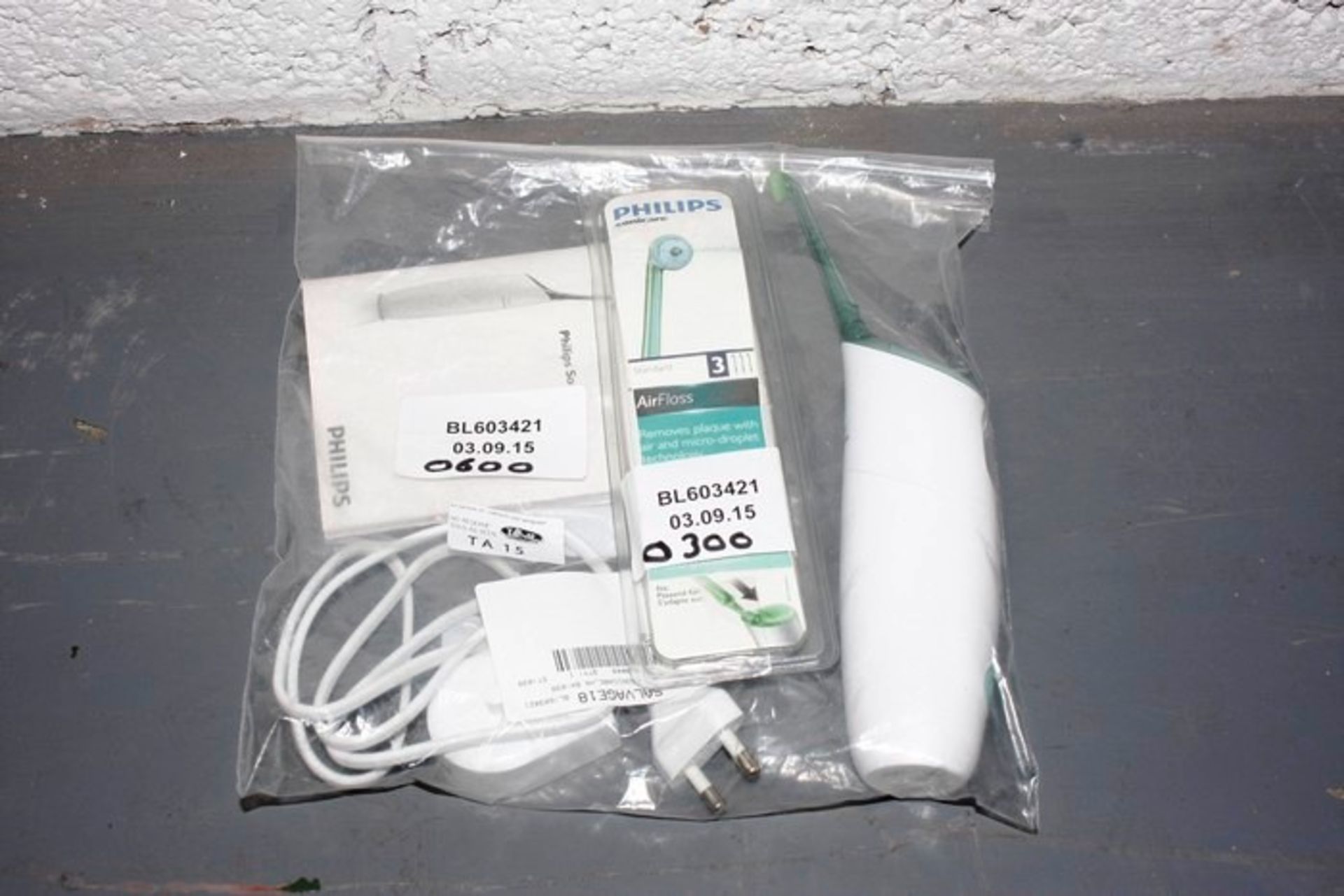 PHILIPS SONICARE AIRFLOSS SYSTEM RRP: £90.00 BL603421, 03/09/15